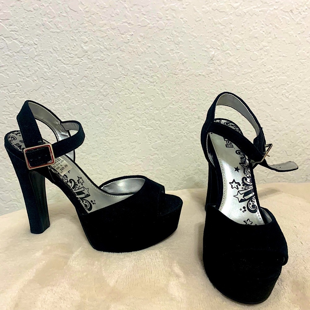 Black heels